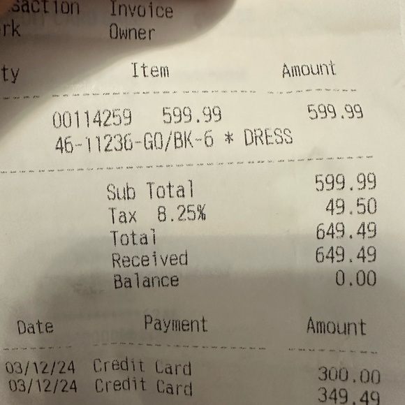 Ashley Lauren 11236 size 6 V Neck Slit Beaded Sequin Prom Dress Pageant Gown - Picture 13 of 15